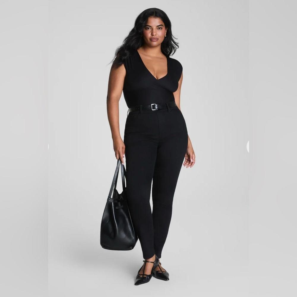 SPANX Women's Dark Skinny Jeans